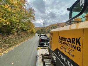 Aardvark Excavating Stowe Vermont Location