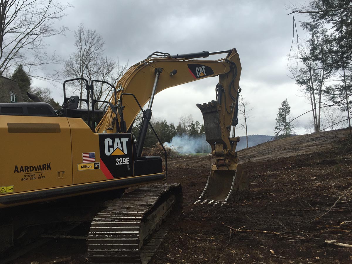 land-clearing-stowe Vermont Land Clearing